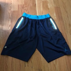 Vintage Blue Air Jordan Shorts Size Medium
